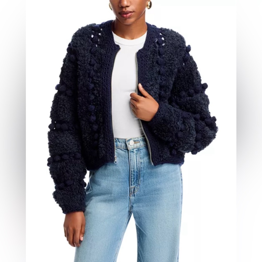 FRAME Pom Pom Cardigan NWT. Currently sold out on the website.